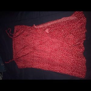 Ruffled Polka Dot Dress